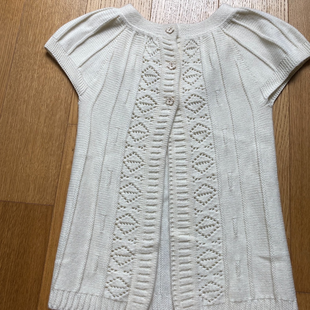 Girls Short Sleeved Cardigan